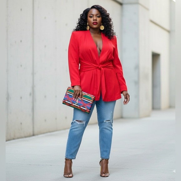 Vintage Jackets & Blazers - VINTAGE STATEMENT BLAZER